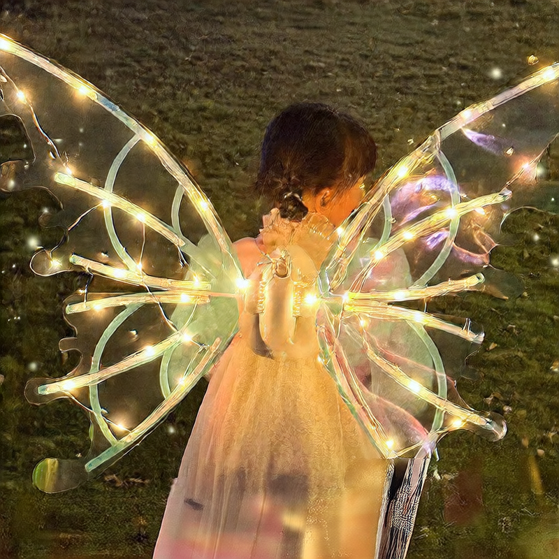 LED Automatic Moving Wing Toy for Kids