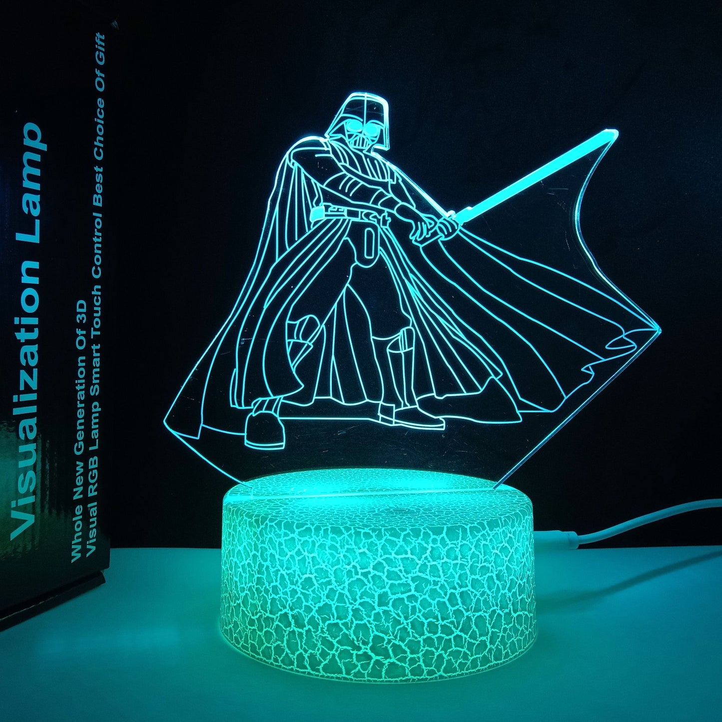 3D Horse Night Light USB Color Changing Remote Control Decorative Lamp for Kids Room