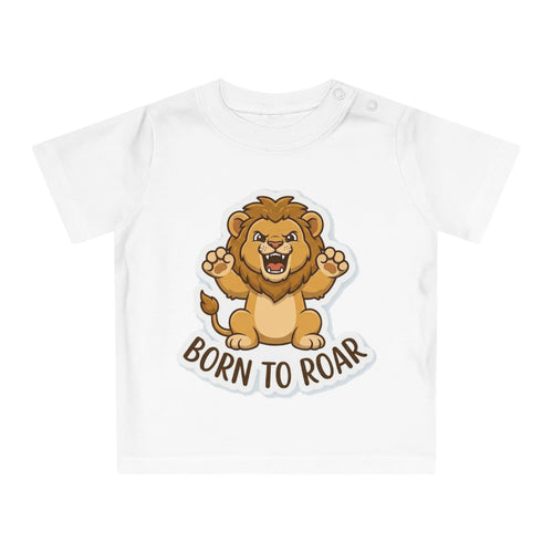Born to Roar funny baby t-shirt
