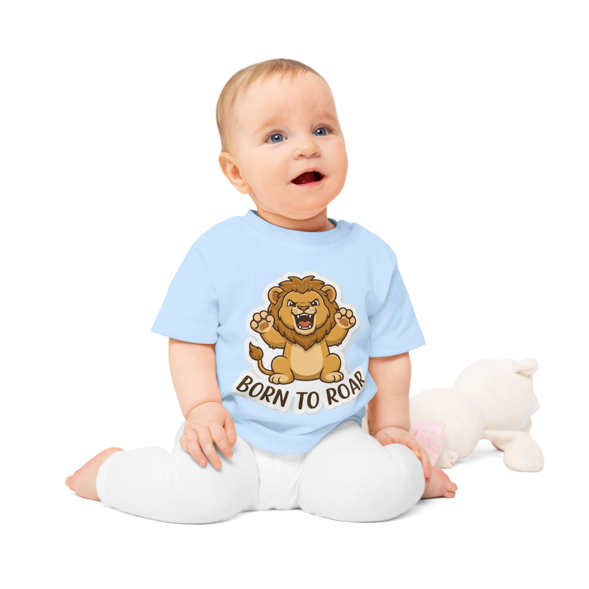 Born to Roar funny baby t-shirt