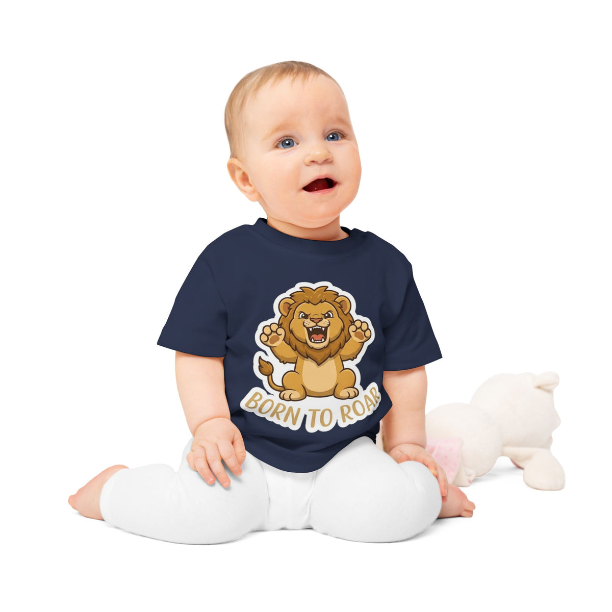 Born to Roar funny baby t-shirt