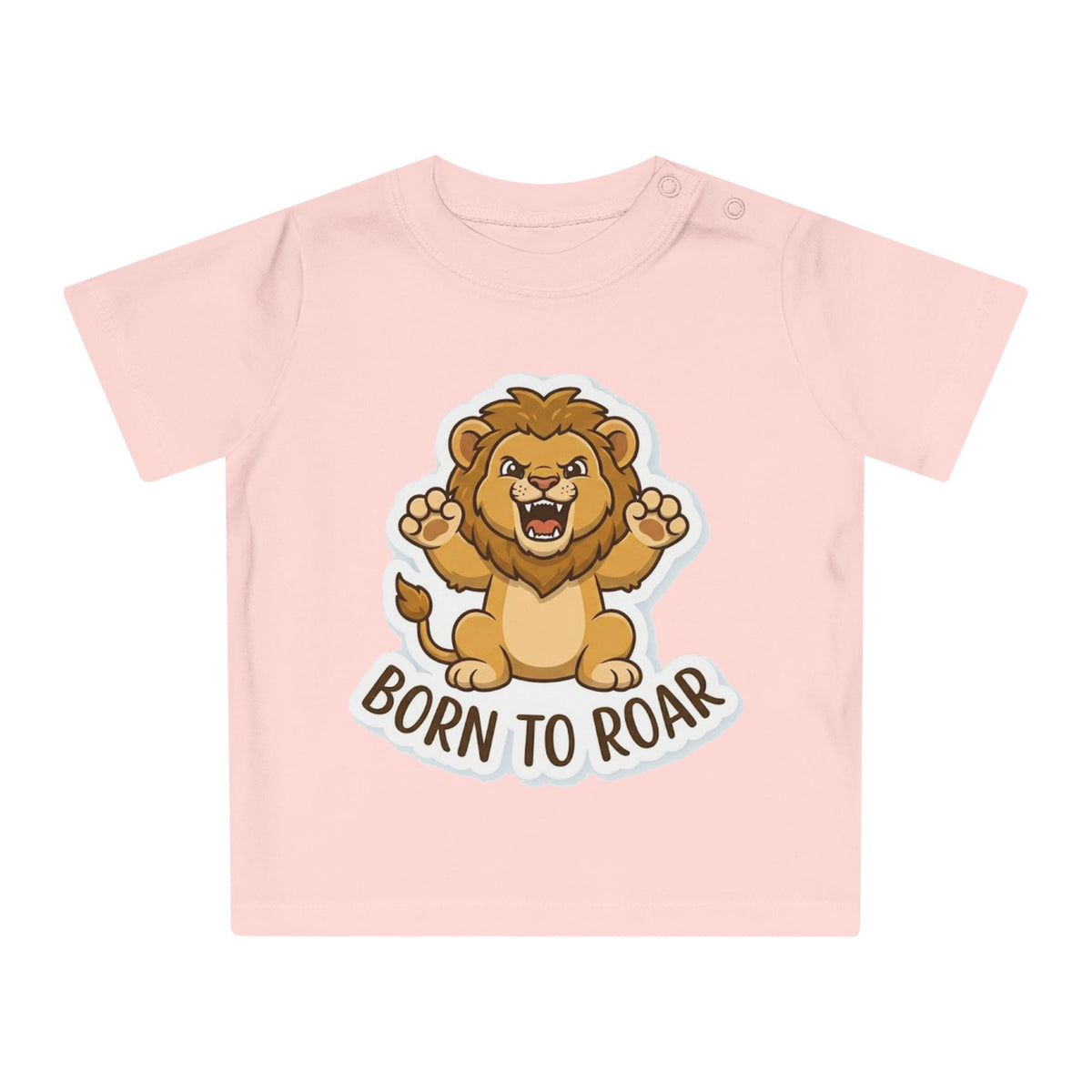 Born to Roar funny baby t-shirt