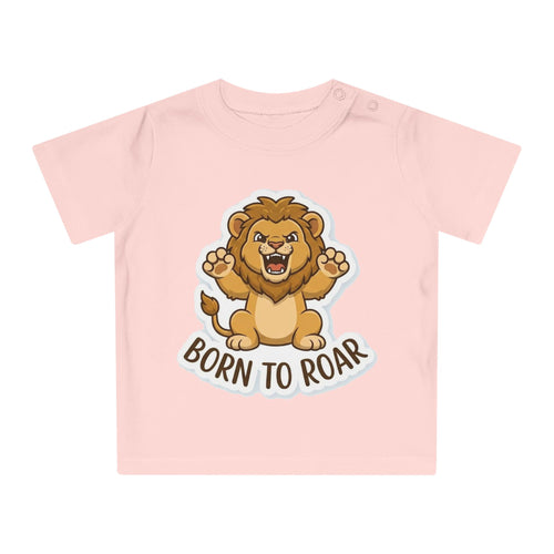 Born to Roar funny baby t-shirt