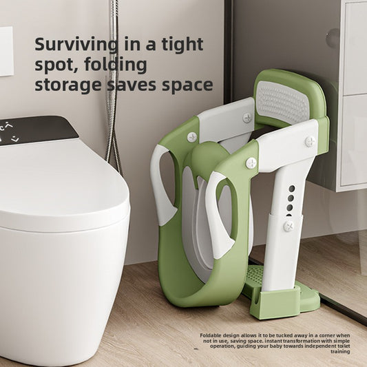 Foldable Step Stool Potty Training Toilet for Kids