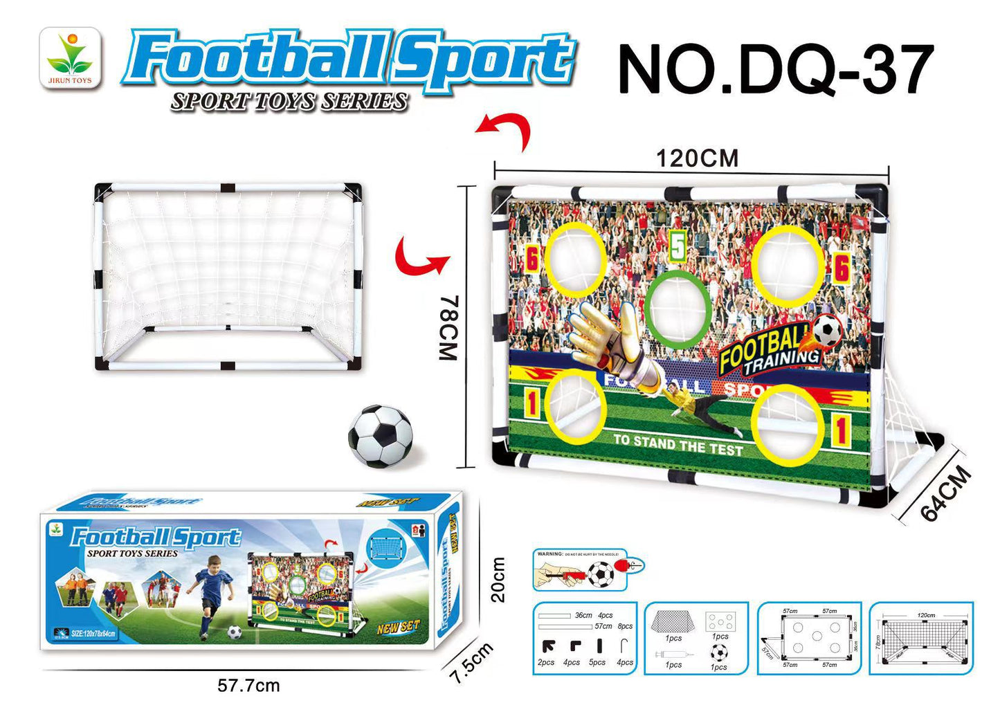 Plastic Football Goal for Kids