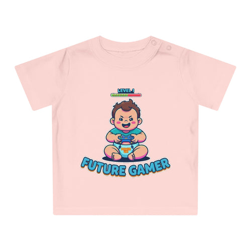 Future Gamer funny baby t-shirt (boy)