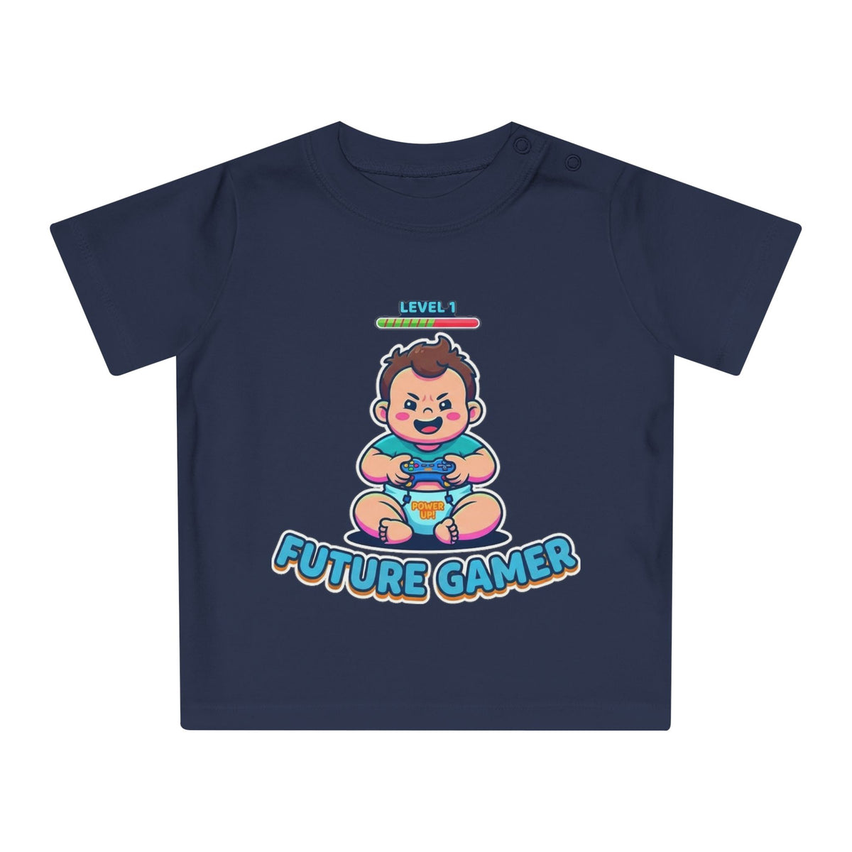 Future Gamer funny baby t-shirt (boy)
