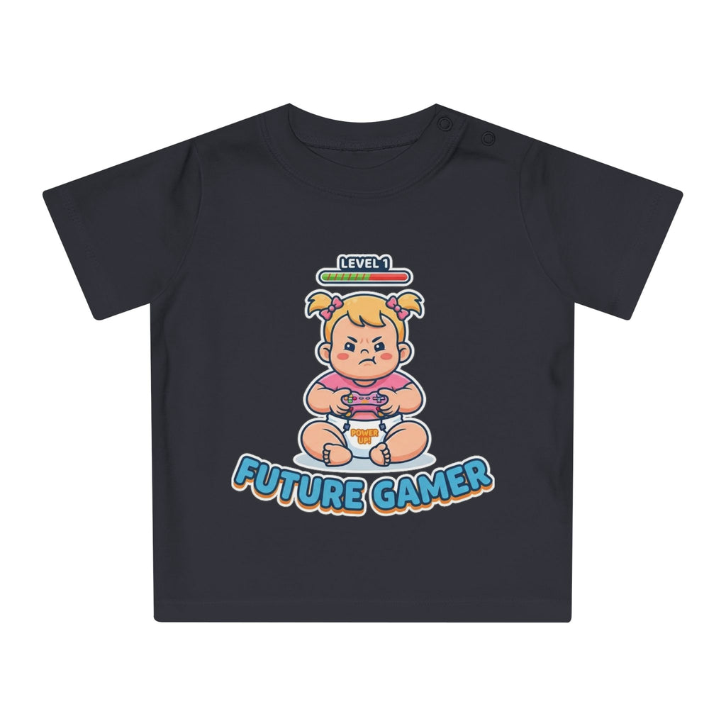 Future Gamer funny baby t-shirt (girl)