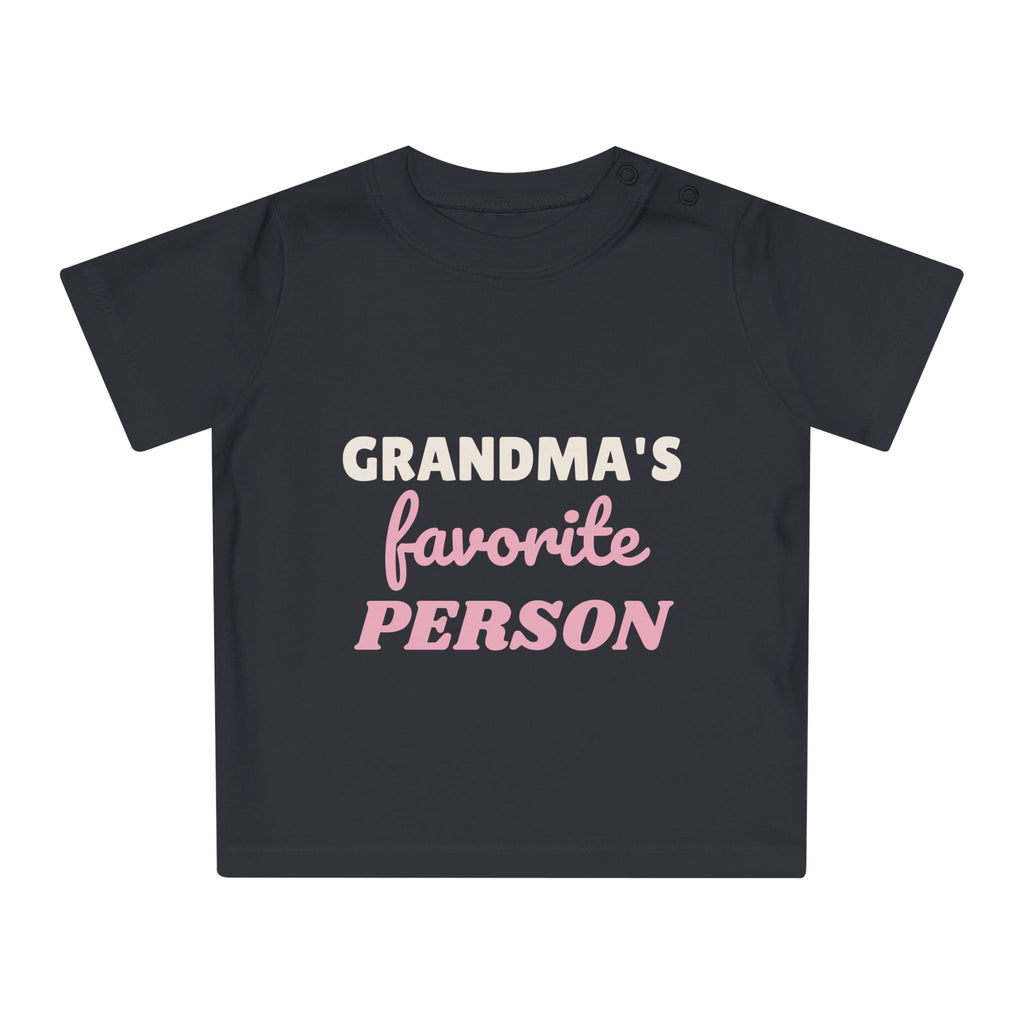 Grandma's Favorite Person funny baby t-shirt