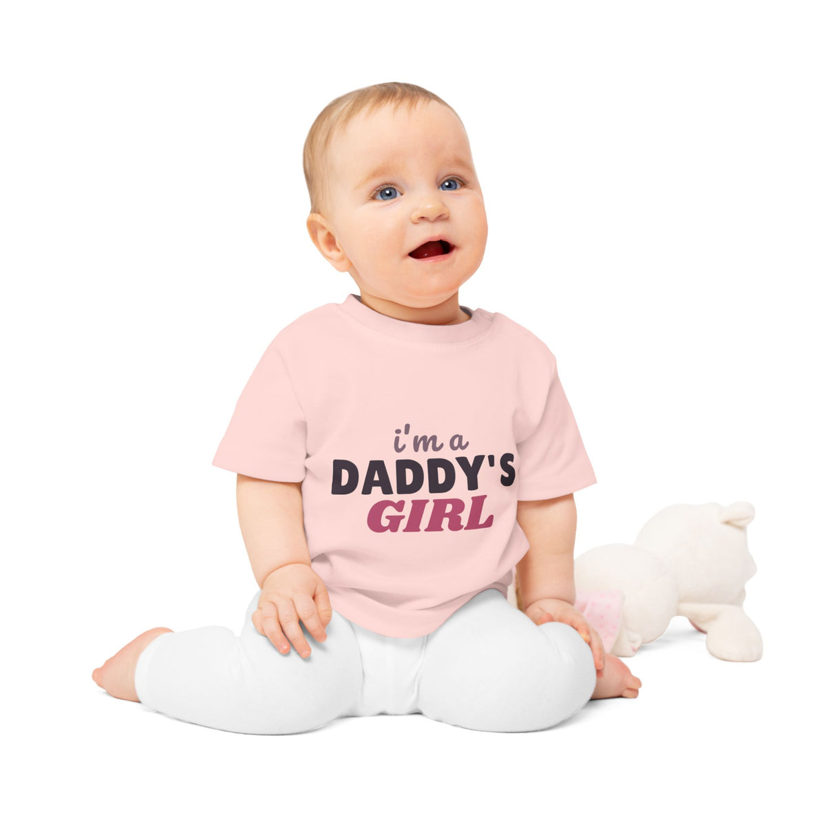I'm a Daddy's Girl funny baby t-shirt