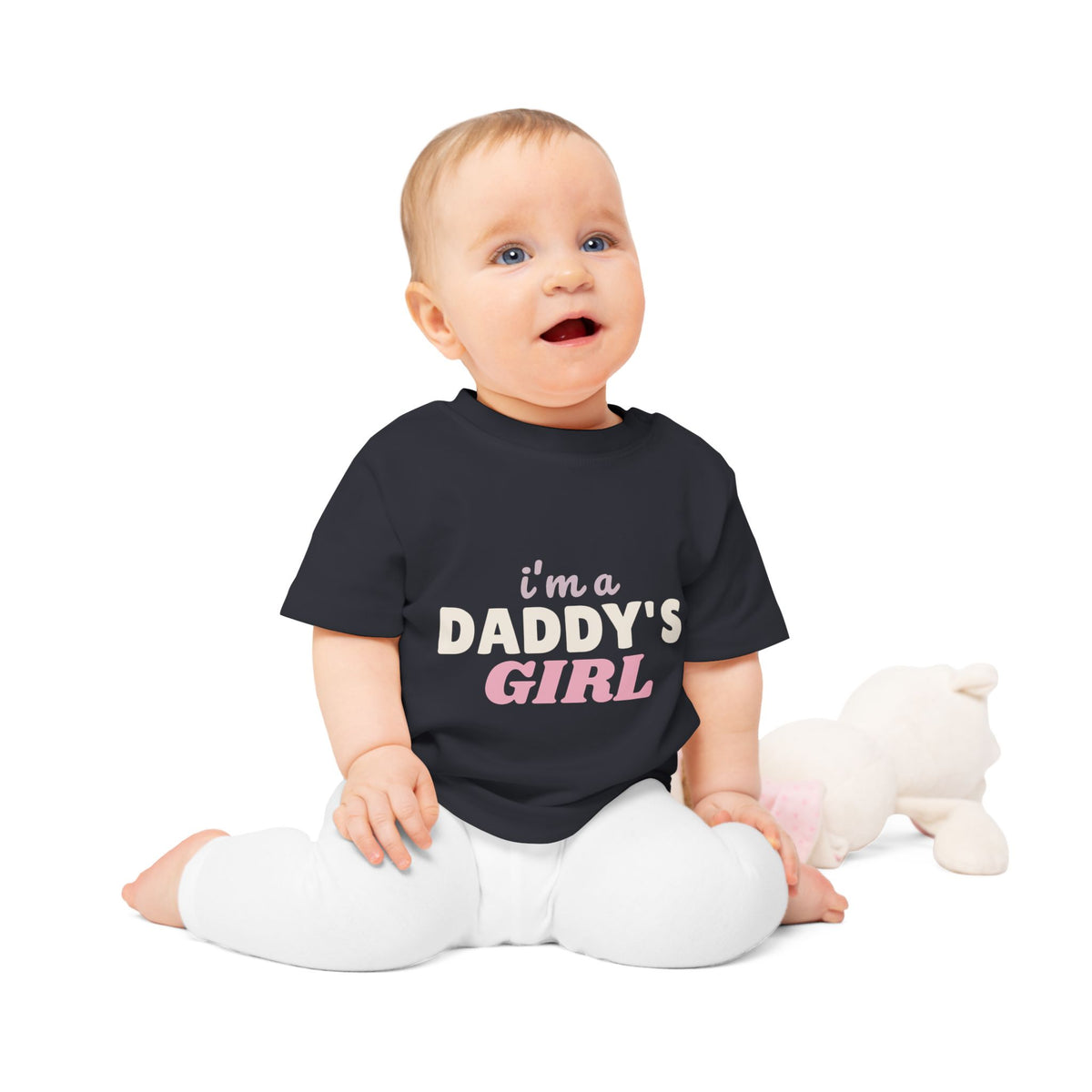 I'm a Daddy's Girl funny baby t-shirt