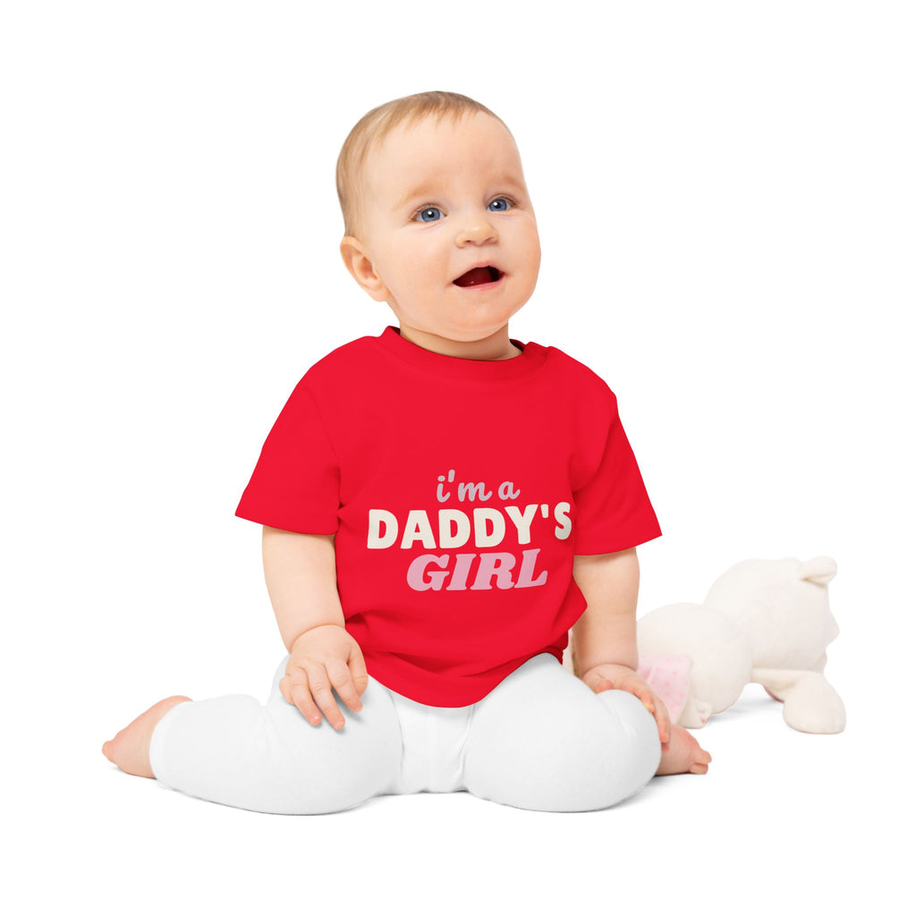 I'm a Daddy's Girl funny baby t-shirt