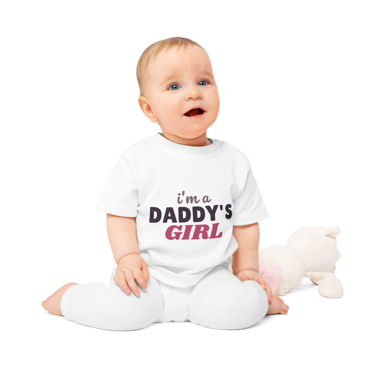 I'm a Daddy's Girl funny baby t-shirt