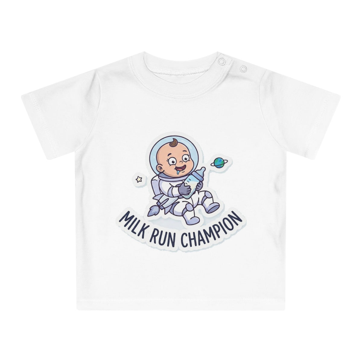 Milk Run Champion funny baby t-shirt (boy)