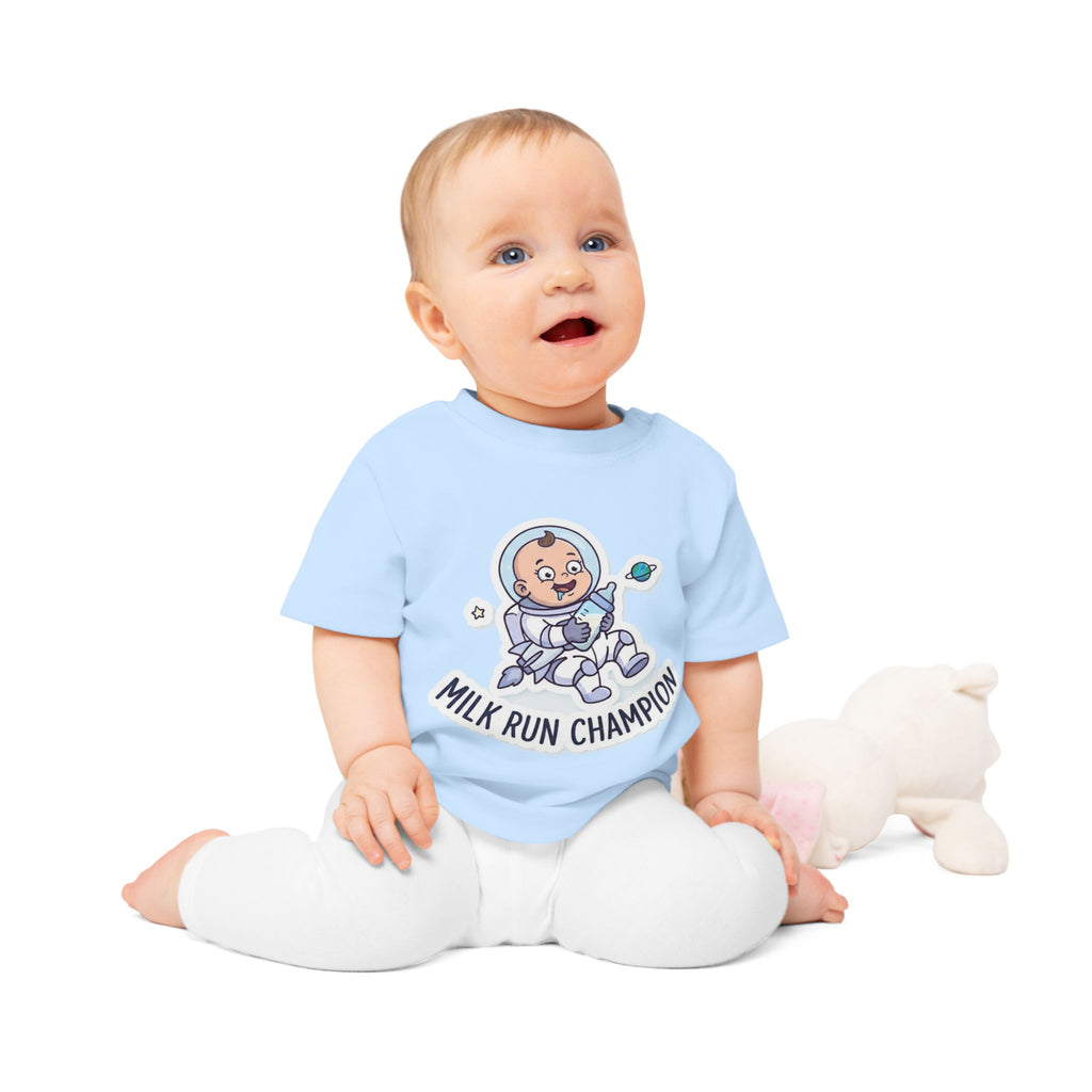 Milk Run Champion funny baby t-shirt (boy)