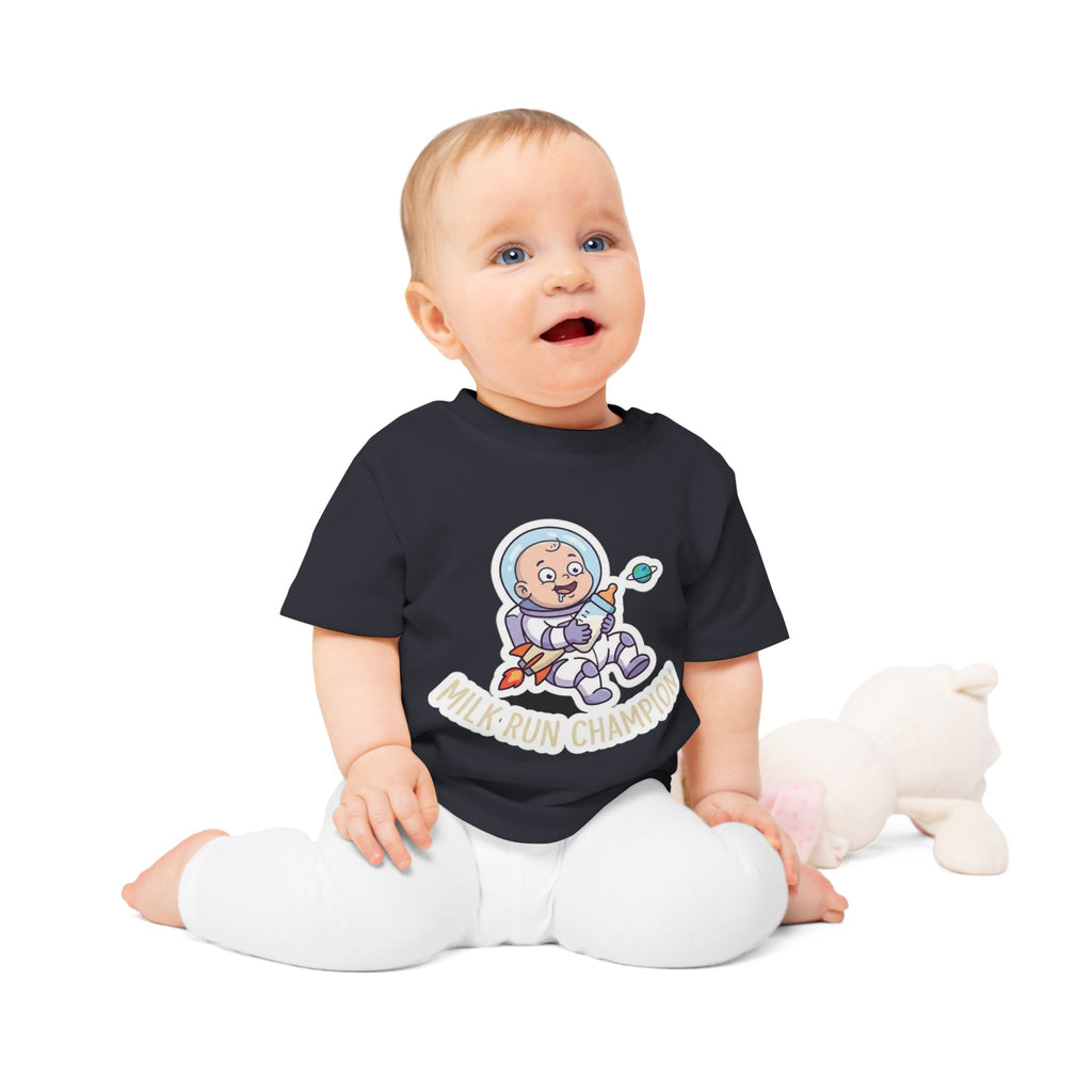 Milk Run Champion funny baby t-shirt (boy)