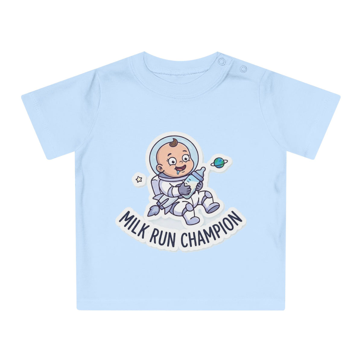 Milk Run Champion funny baby t-shirt (boy)