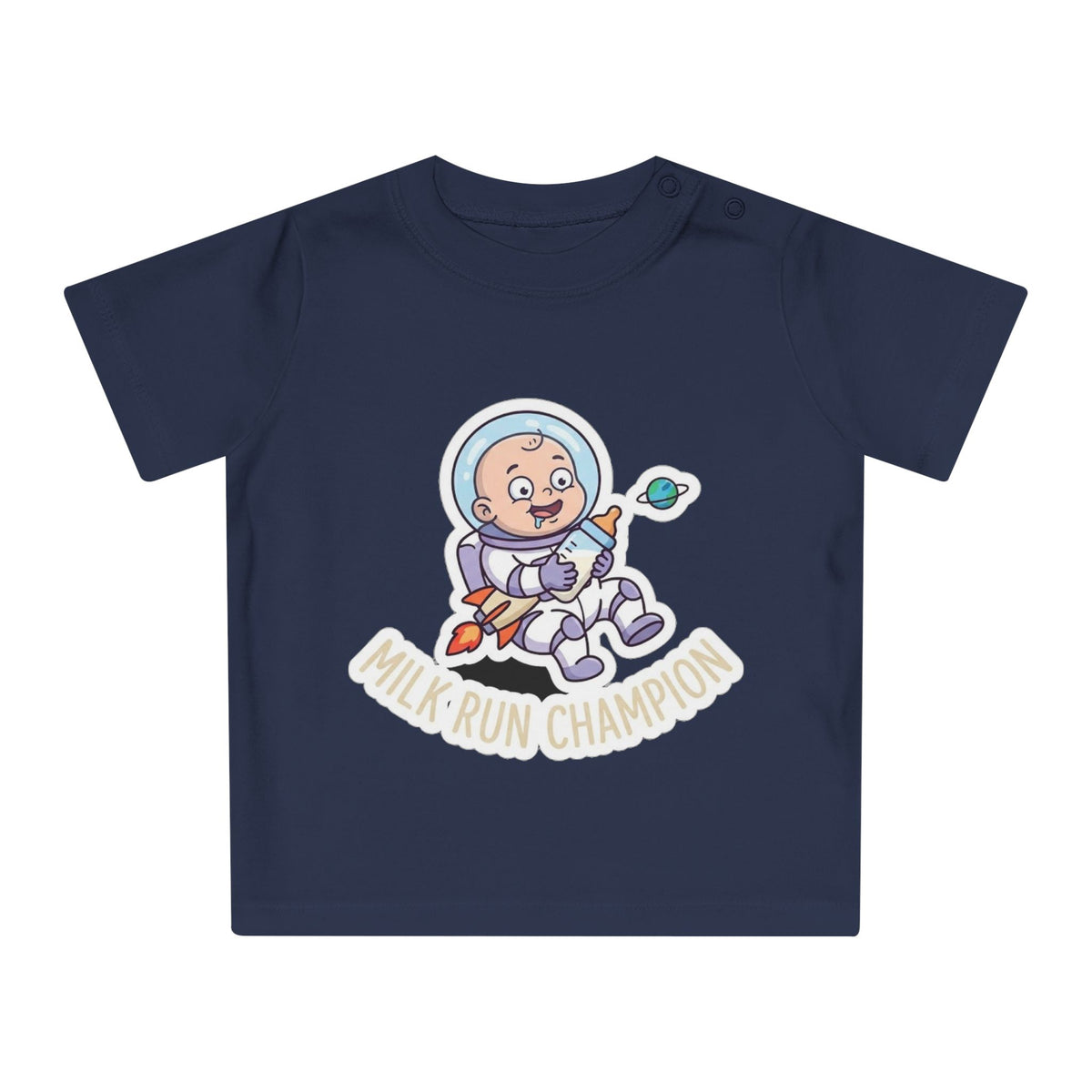 Milk Run Champion funny baby t-shirt (boy)