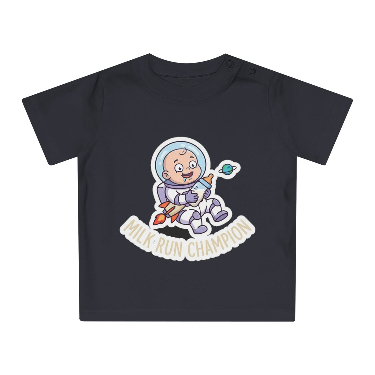 Milk Run Champion funny baby t-shirt (boy)