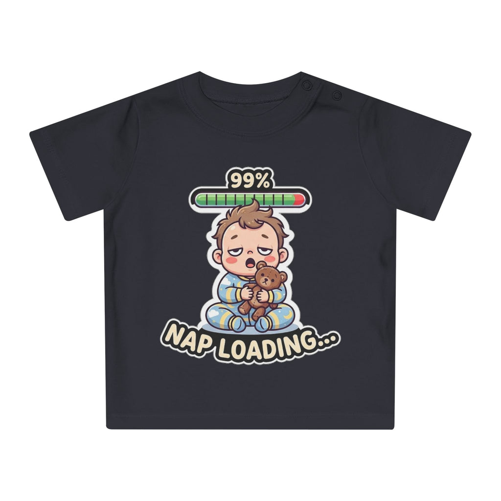 Nap Loading funny baby t-shirt (boy)