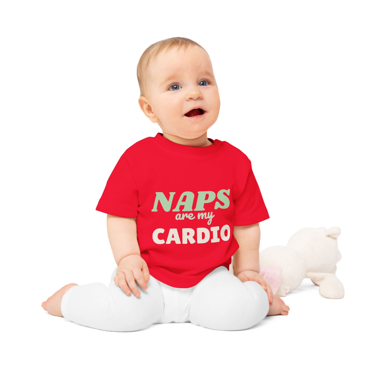 Naps Are My Cardio funny baby t-shirt