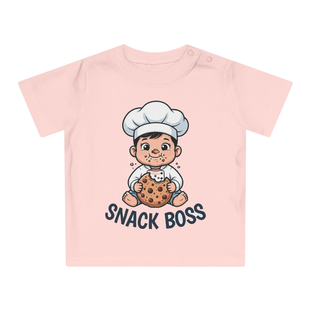 Snack Boss funny baby t-shirt (boy)