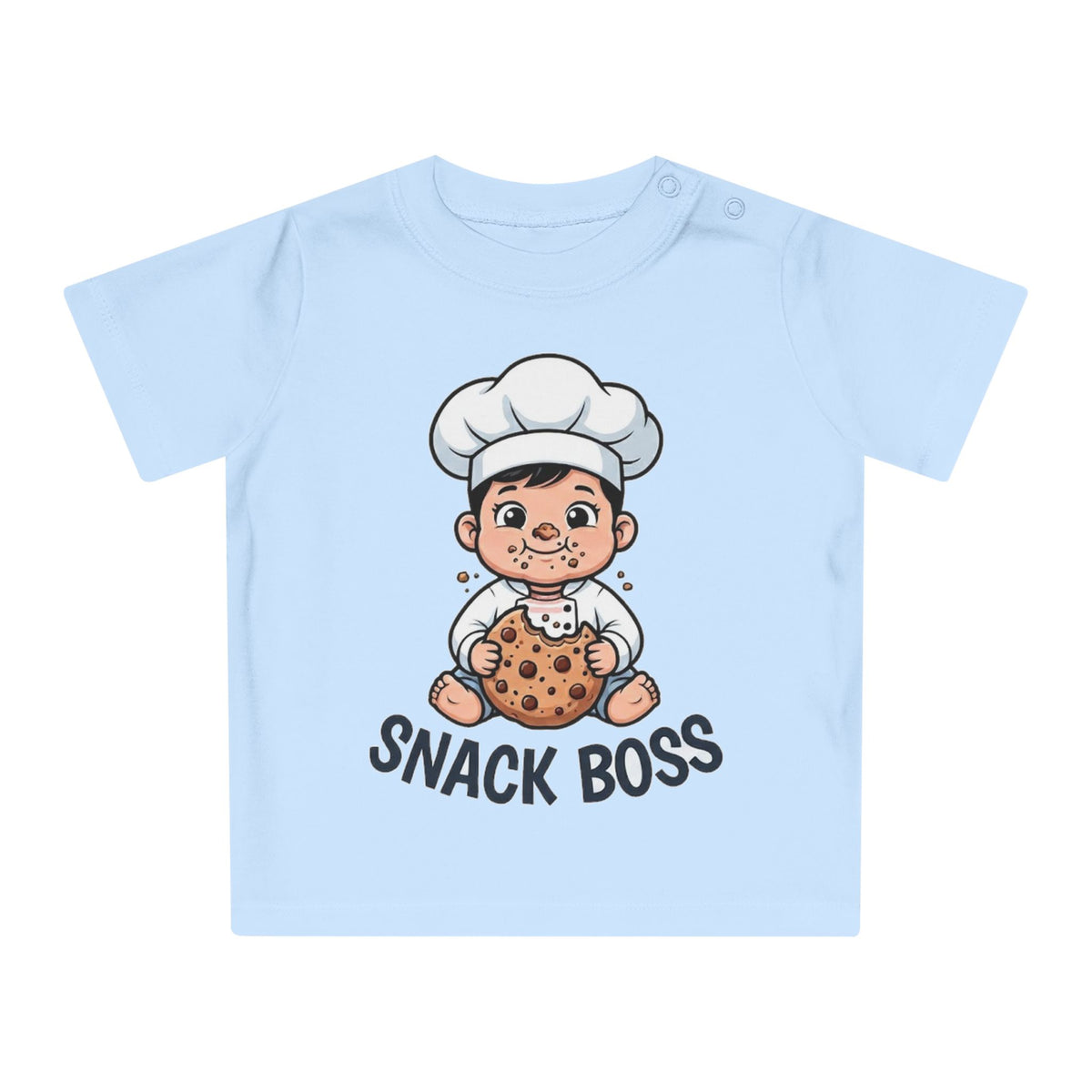 Snack Boss funny baby t-shirt (boy)