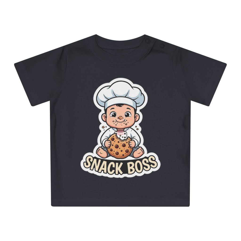 Snack Boss funny baby t-shirt (boy)