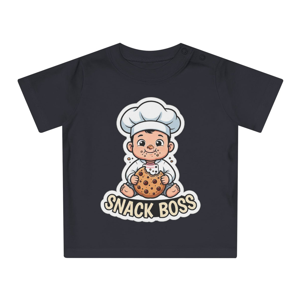 Snack Boss funny baby t-shirt (boy)